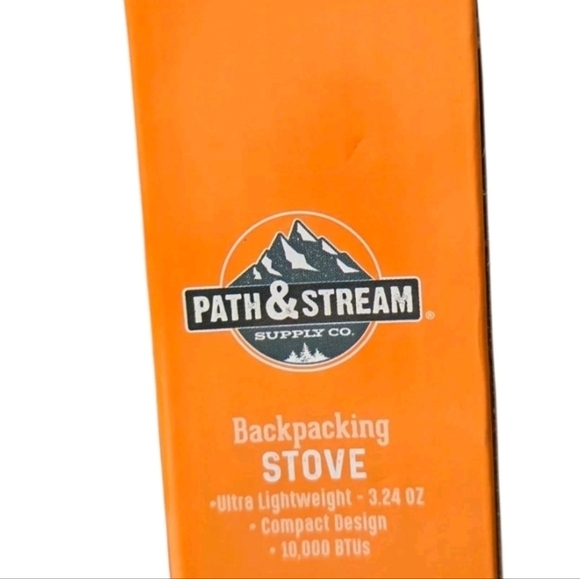 Path & Stream Compact Backpacking Stove & Case Camping Outdoor Cooking Portable - Picture 3 of 3